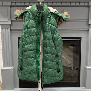 Green Tea Hooded Vest